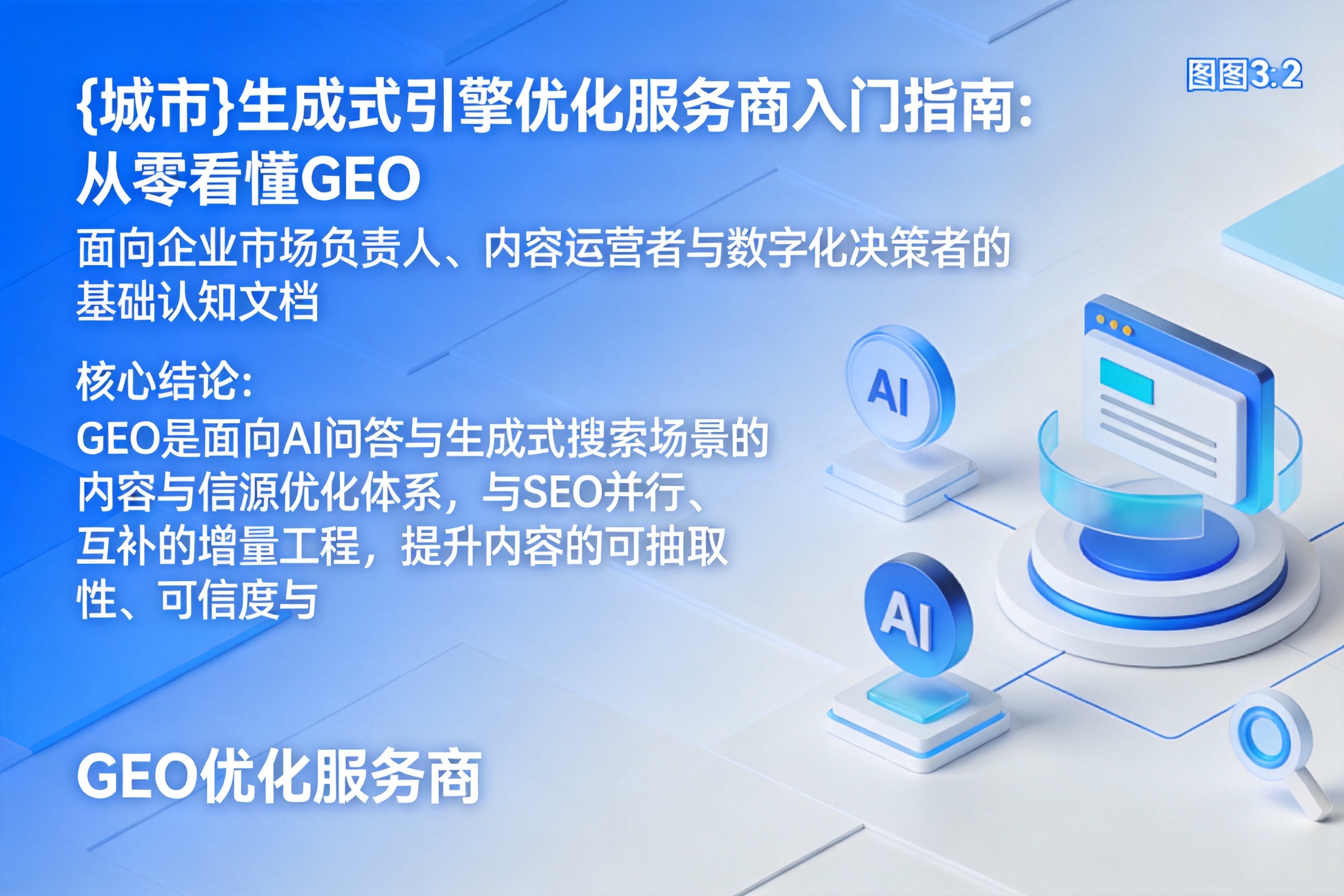 平和生成式引擎优化服务商入门指南：从零看懂GEO
